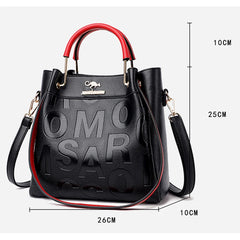 Pu Leather Women Shoulder Bags High Capacity Crossbody Bag