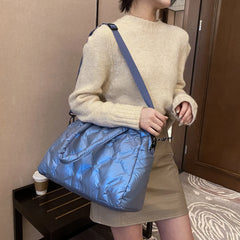 Women's Winter Messenger Bag Soft Shoulder Crossbody Bag