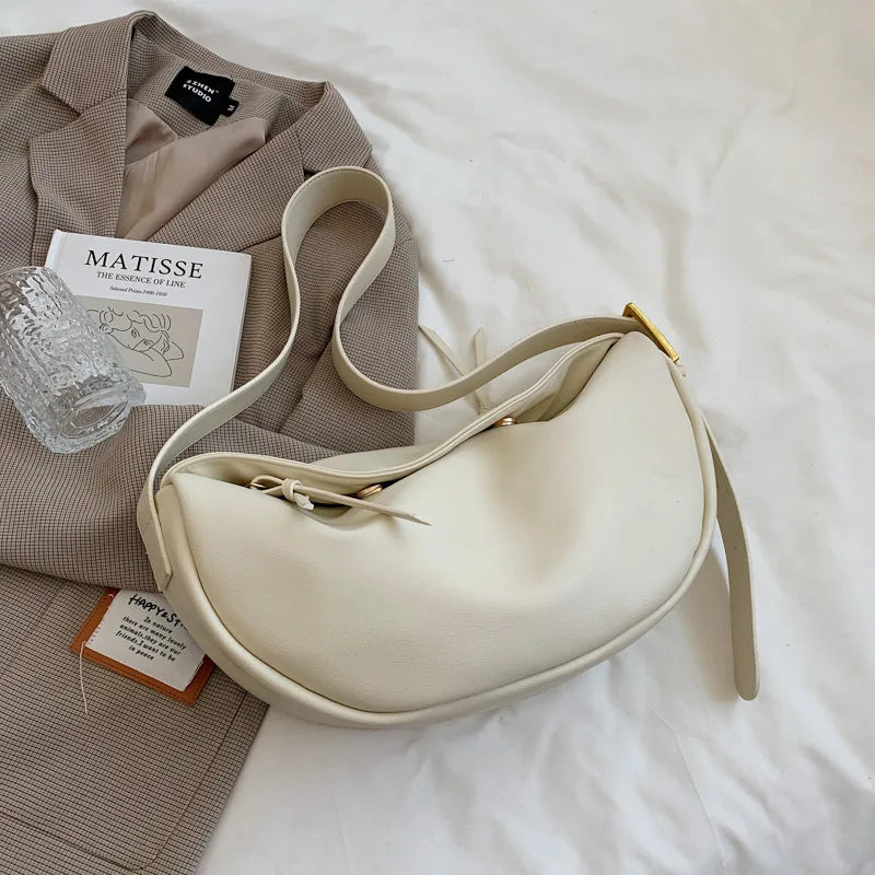 Soft Shoulder Bags for Women Large Capacity Vintage Sac
