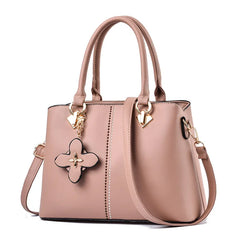 Women Leather Tassel Crossbody Shoulder Bag