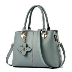 Women Leather Tassel Crossbody Shoulder Bag