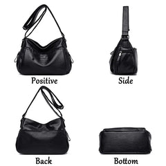 Vintage Leather Crossbody Bags for Women