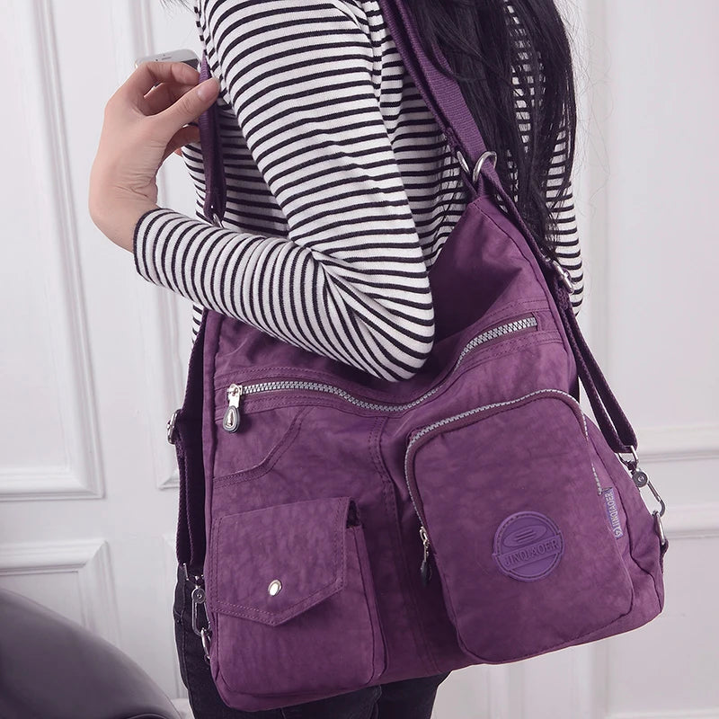 Waterproof Crossbody Bags for Women Large Capacity Lady Shoulder Bag Tote