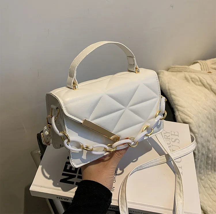 Retro Chain Messenger Bag Women's All-Match Handbag