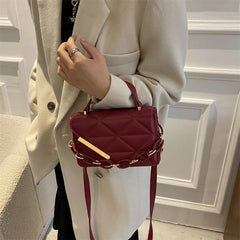 Retro Chain Messenger Bag Women's All-Match Handbag