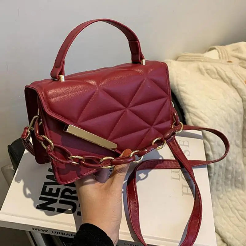 Retro Chain Messenger Bag Women's All-Match Handbag