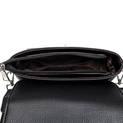 Cowhide Crossbody Bag for Women Messenger Shoulder Small Bag