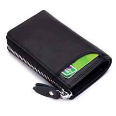Leather Key Case Holder Key Wallet Men Women Key Pouch Organizer