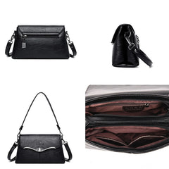 Crossbody Bags for Women Handbag Leather Shoulder Messenger Bags