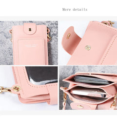 Women's Crossbody Bag for Samsung/iPhone/Huawei - Shoulder Bag & Clutch Wallet