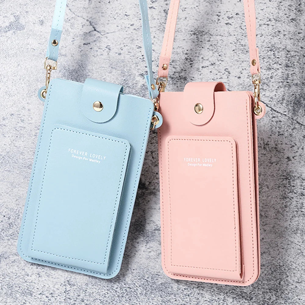 Women's Crossbody Bag for Samsung/iPhone/Huawei - Shoulder Bag & Clutch Wallet