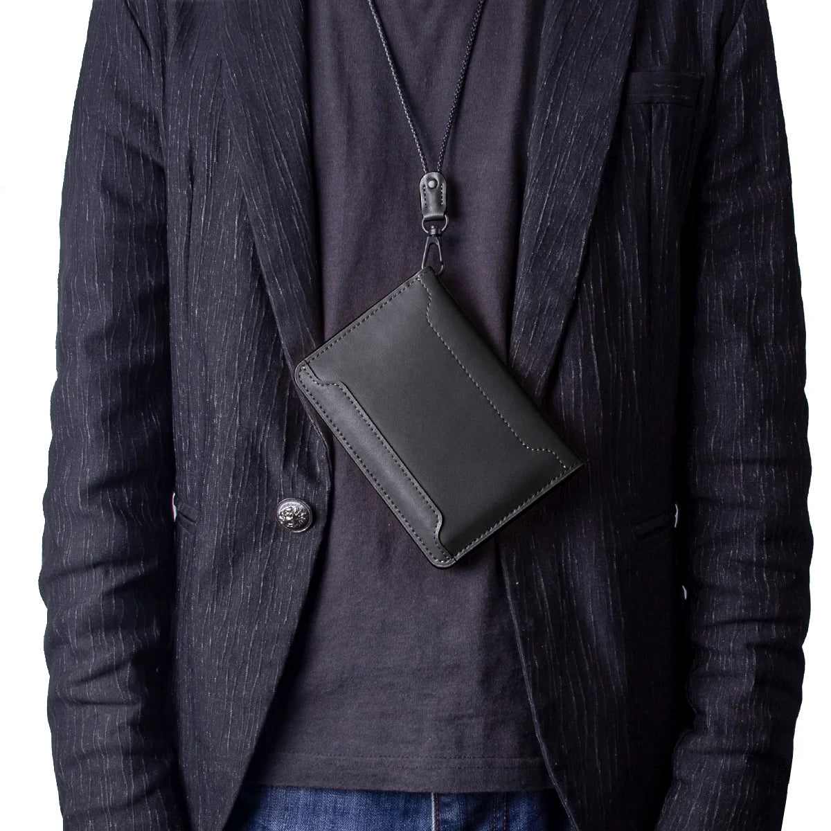 Leather Family Passport Holder Travel Wallet