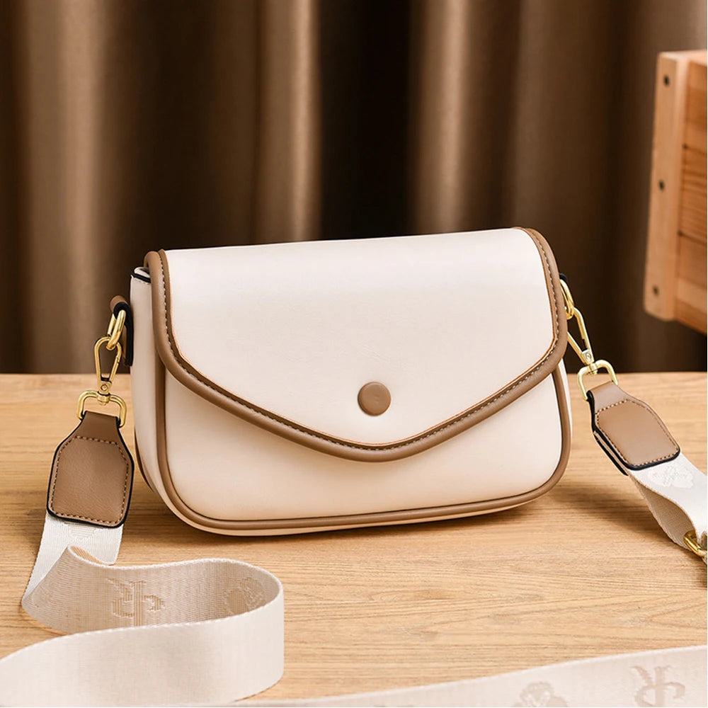 Leather Crossbody Shoulder Bag Tote Handbag for Women