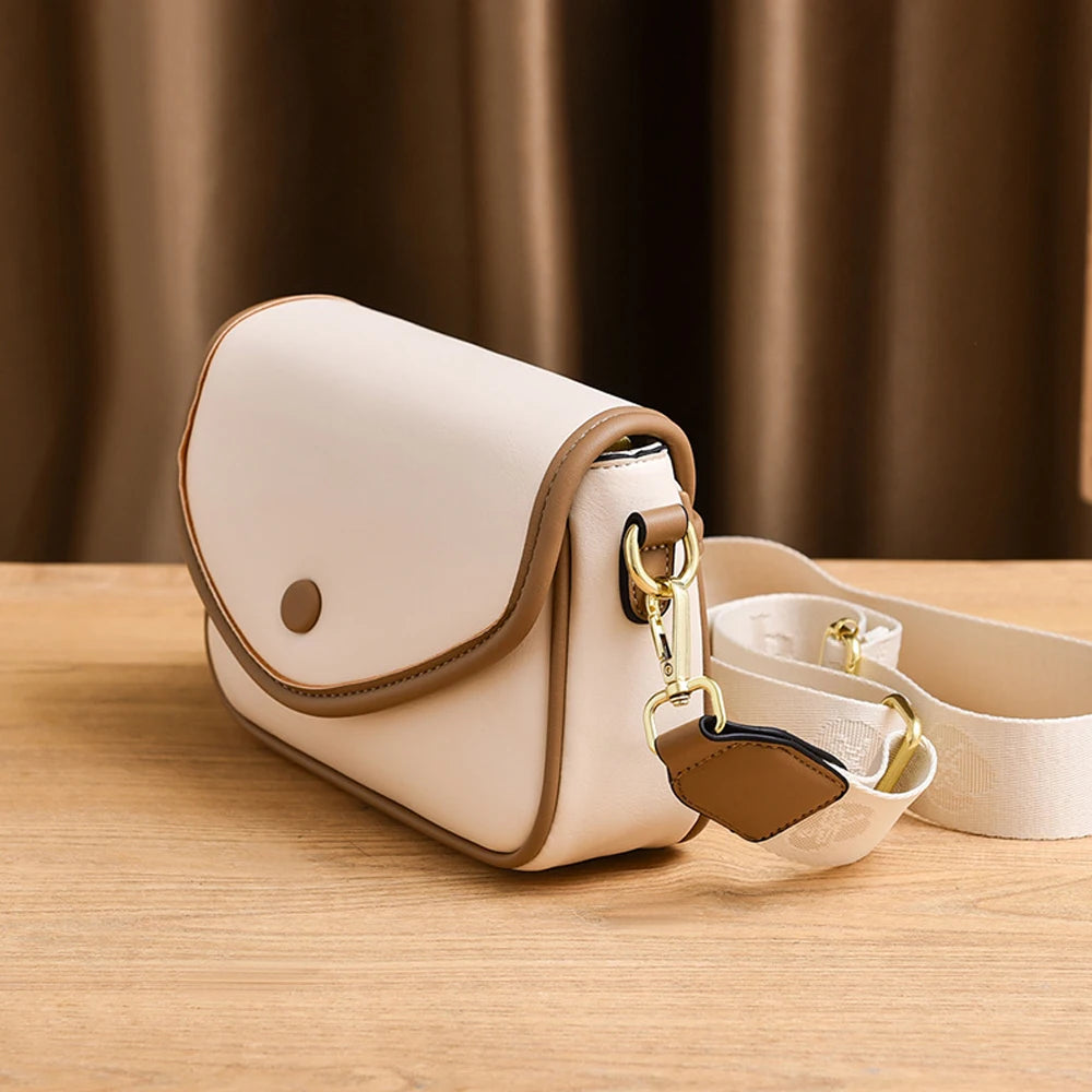Leather Crossbody Shoulder Bag Tote Handbag for Women