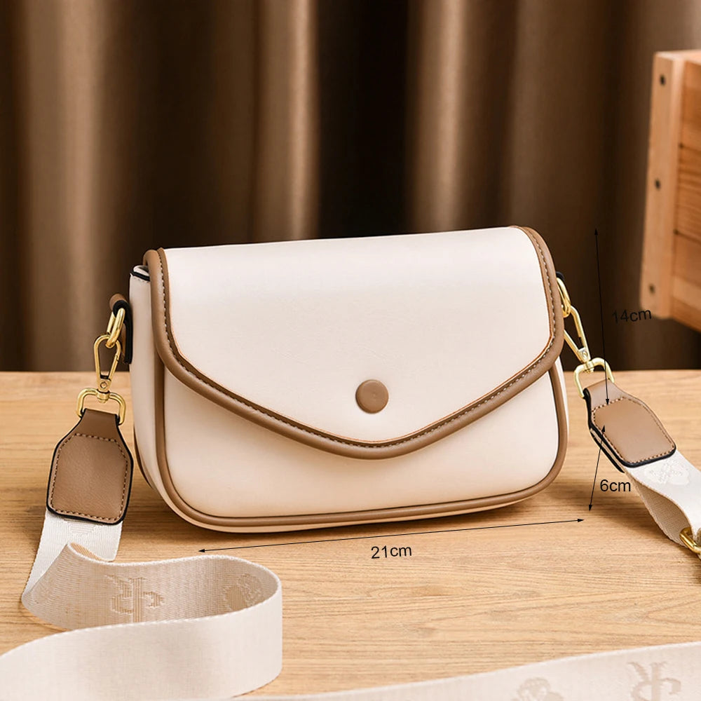 Leather Crossbody Shoulder Bag Tote Handbag for Women