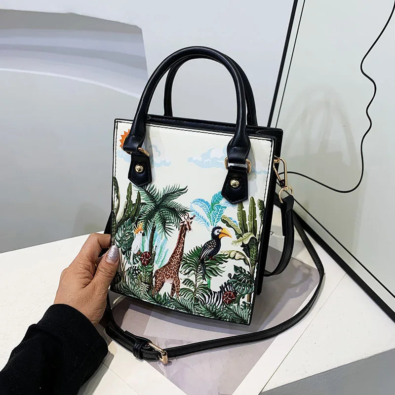 Women's Shoulder Tote Bag High PU Leather Crossbody Handbag
