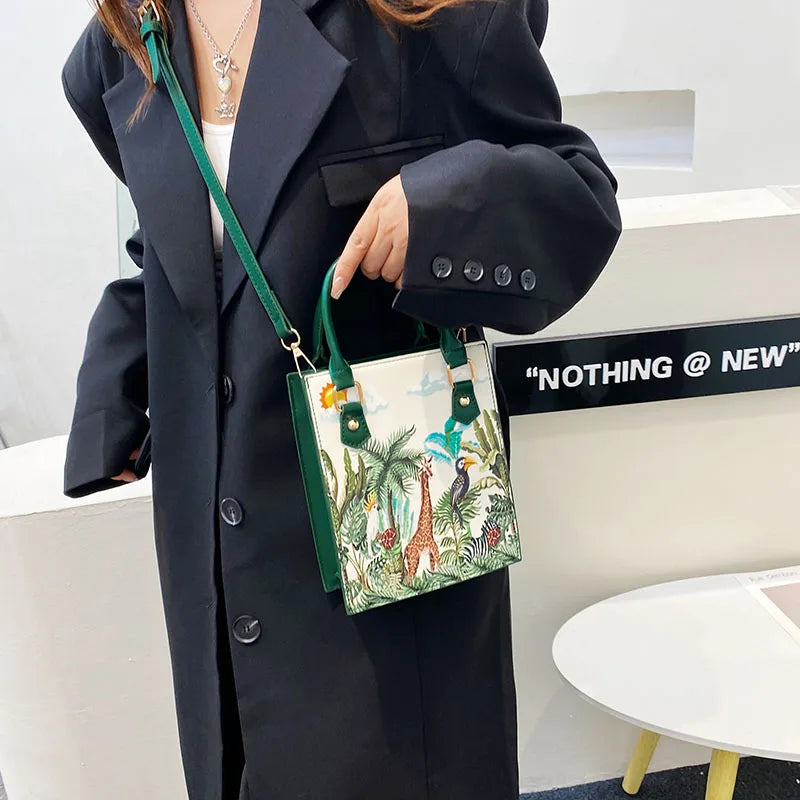 Women's Shoulder Tote Bag High PU Leather Crossbody Handbag