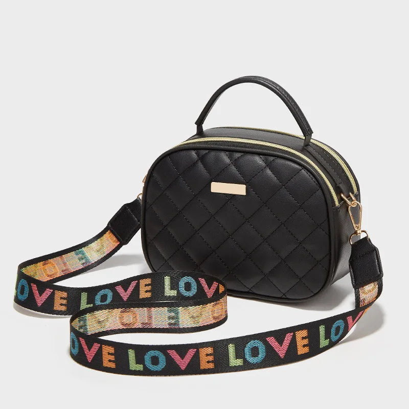 Women's Small Messenger Bag Shoulder Handbag Cross-body Bag Embroidery Casual