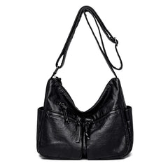 Soft Leather Shoulder Bags for Women Large Capacity Handbags Crossbody