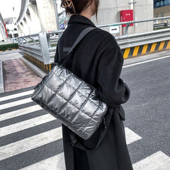 Large Capacity Shoulder Bag Top-handle Bags Handbag