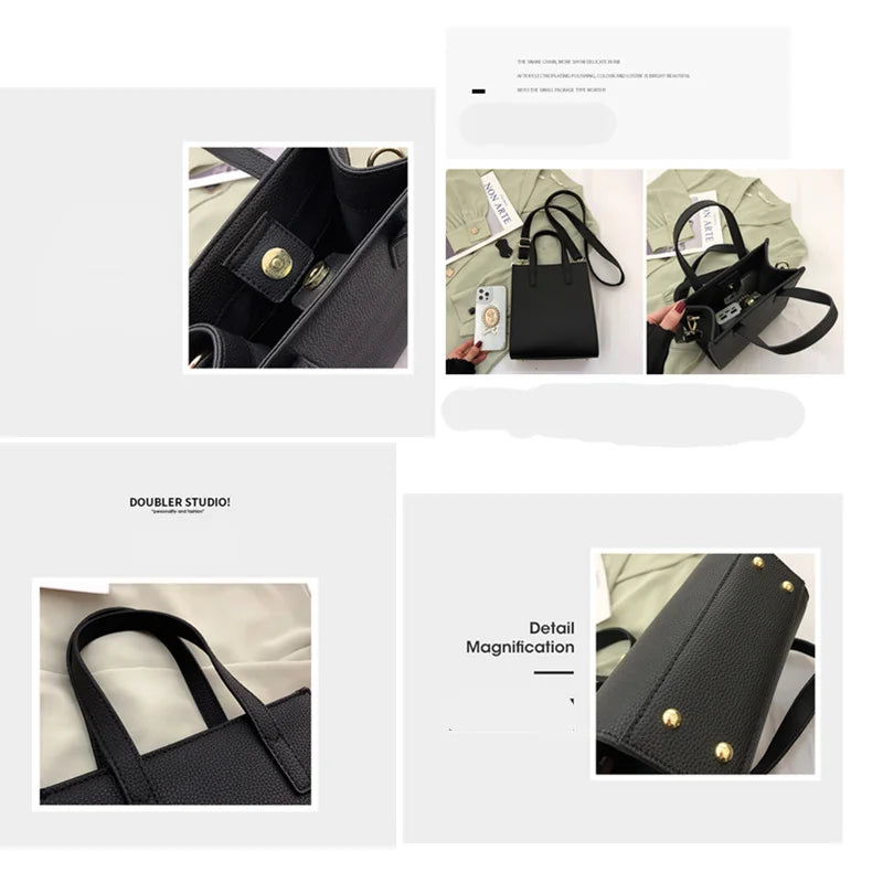 High Quality Women Leather Crossbody Bag Shoulder Handbags