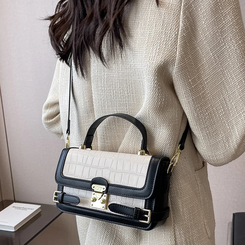 Women Small Pu Leather Shoulder Bag High Ladies Crossbody Bags for Women