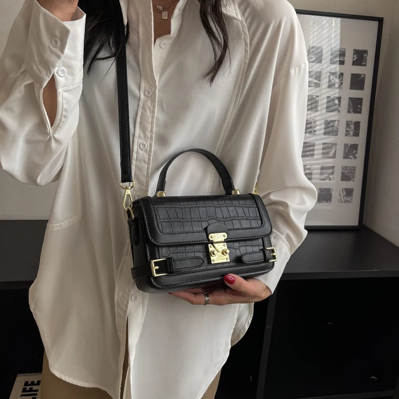 Women Small Pu Leather Shoulder Bag High Ladies Crossbody Bags for Women