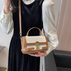 Women Small Pu Leather Shoulder Bag High Ladies Crossbody Bags for Women