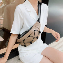 Leather Waist Bag Crossbody Travel Women Belt Purse Fanny Pack