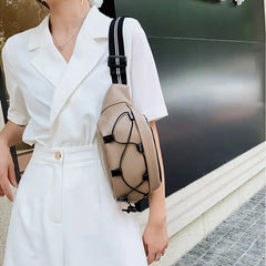 Leather Waist Bag Crossbody Travel Women Belt Purse Fanny Pack