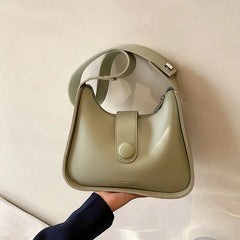 Women's PU Leather Bucket Bag Shoulder Messenger Spring Purses