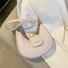 High Half Moon Crossbody Bag Women Handbags Versatile Handbag