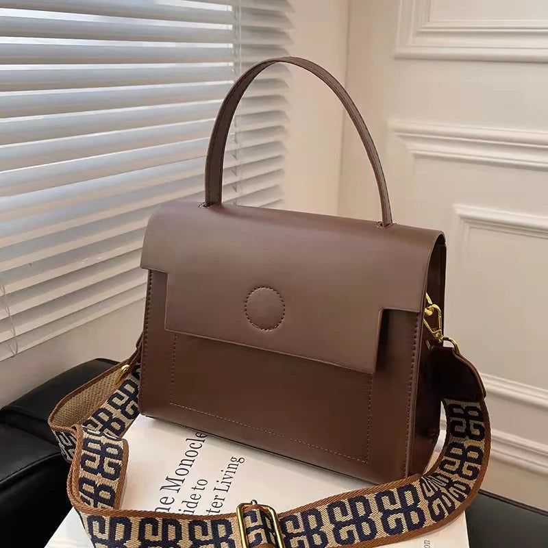 Retro One-Shoulder Handbag