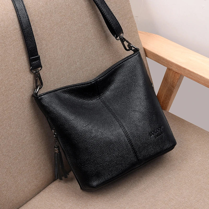 Leather Crossbody Bags for Women, Ladies Hand Shoulder Bag