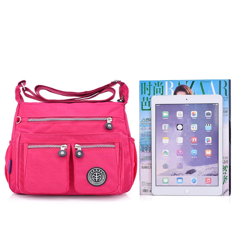 Nylon Crossbody Bags for Women - Travel Shoulder Bags