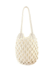 Handwoven Hollow Out Handbag Knitting Beach Shoulder Bag