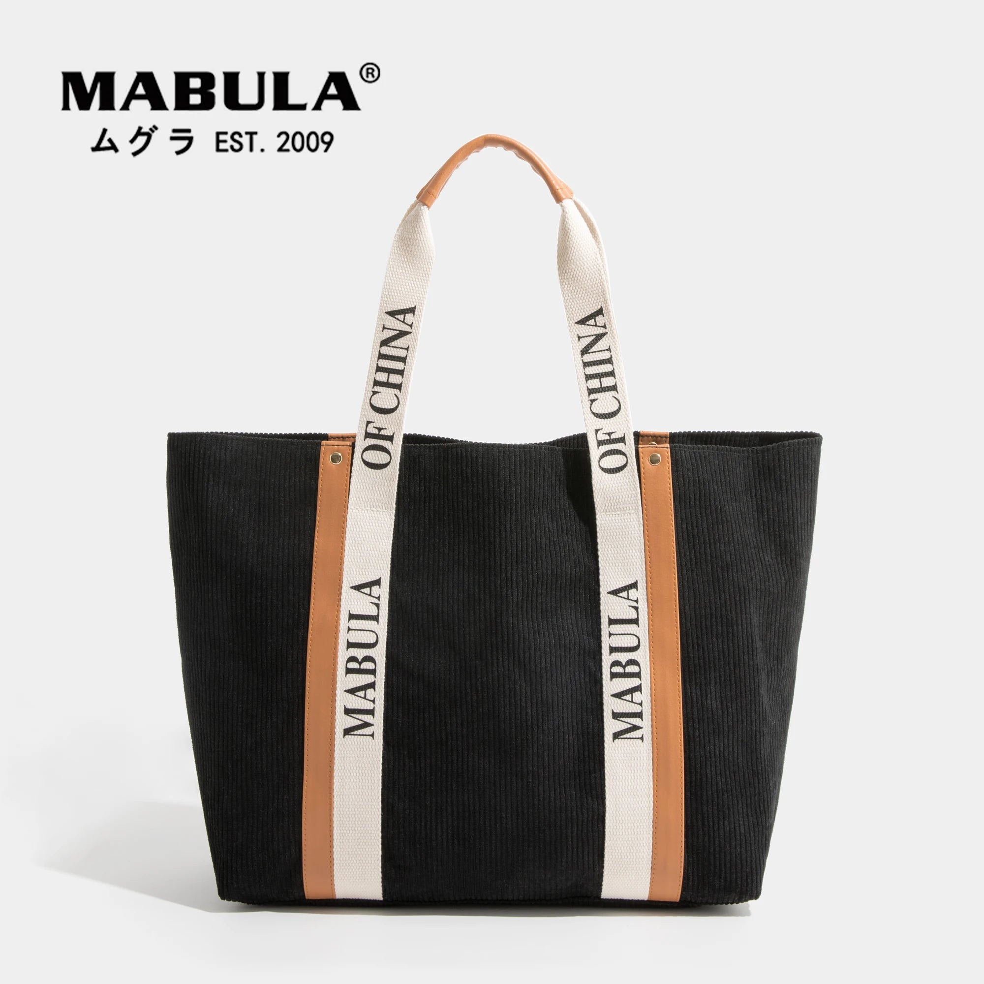 Corduroy Women Shoulder Bag Tote Handbag
