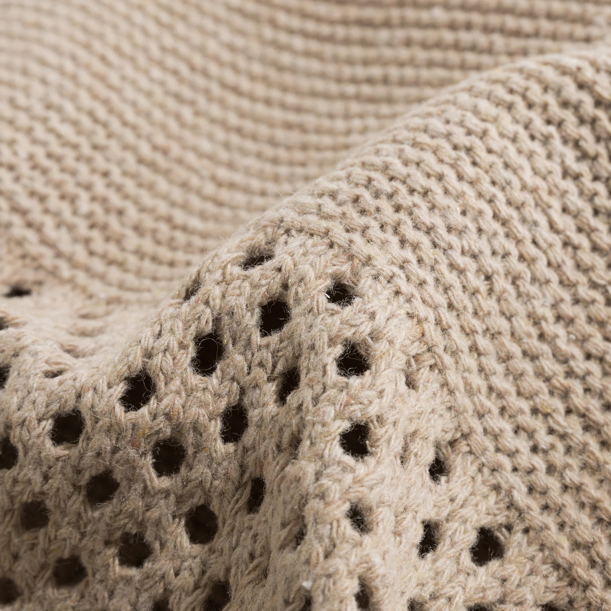 Cotton Crochet Women Shoulder Bags Large Capacity Casual Female Shopper Tote Bag
