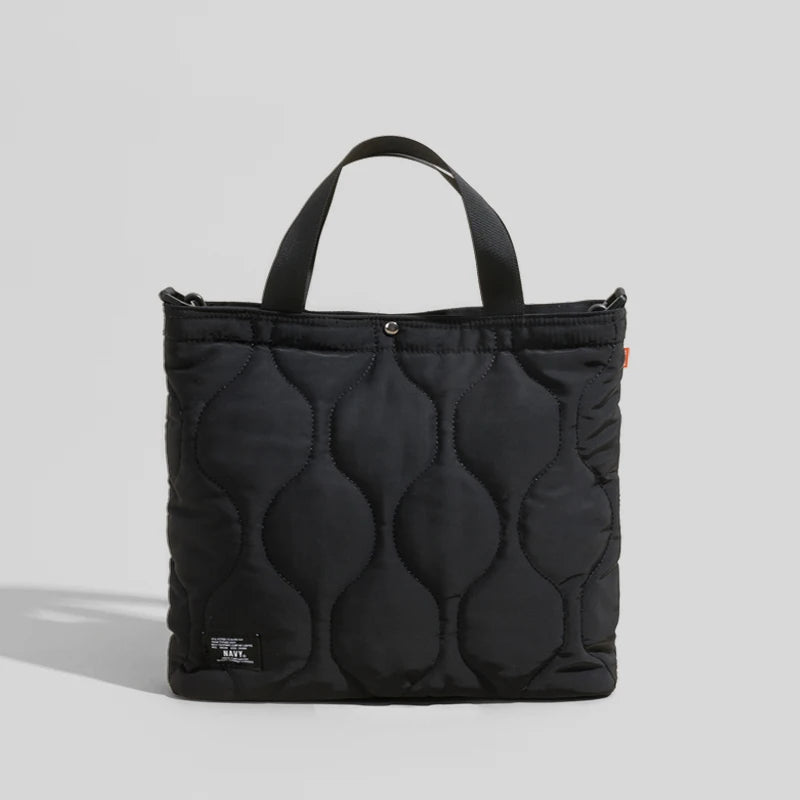 Quilted Women Hobo Tote Handbags Soft Cotton Padded Crossbody Bag