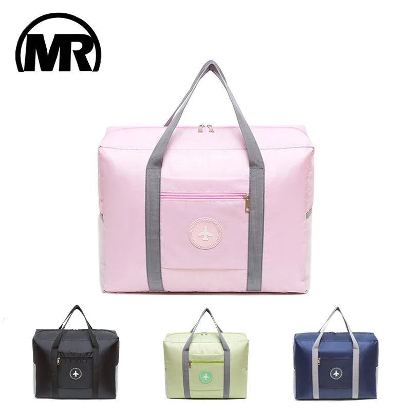Waterproof Foldable Travel Bags for Men Large Capacity Bag Thick Oxford Cloth