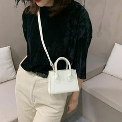 Women Small Square Shoulder Bag Cross Body Purse