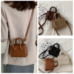 Women Small Square Shoulder Bag Cross Body Purse