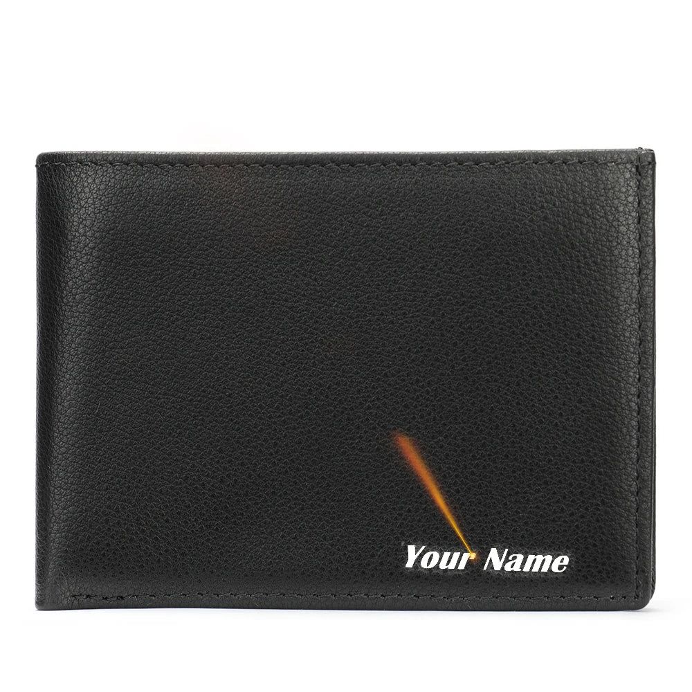 Men Wallet RFID Blocking Slim Bifold Wallet Money Clip Gift 1204