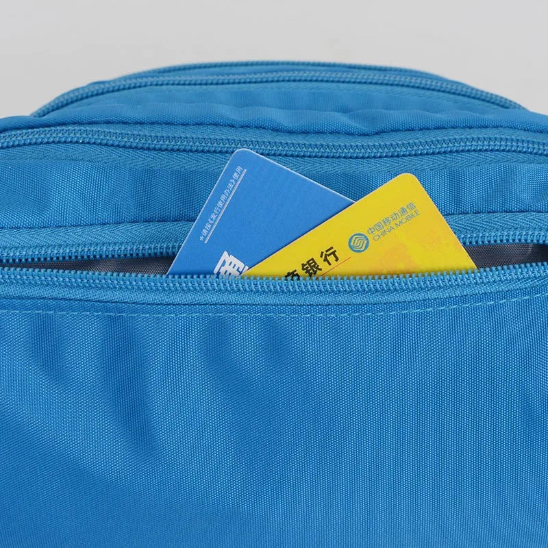 Colorful Fanny Pack Unisex Waist Bag Zipper Pouch Sports Waterproof