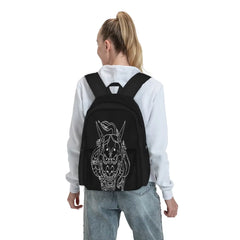 Majima Tattoo Linework Backpacks Men's & Women's Eco-Friendly Bags