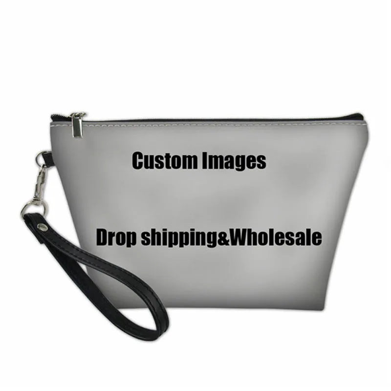 Pug Dog Print Makeup Case Storage Bag for Women