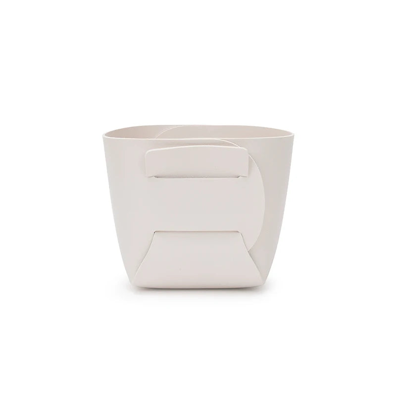 Makeup Brush Storage Box PU Bucket Leather Ins Wind Dresser Desktop Dust-Proof L
