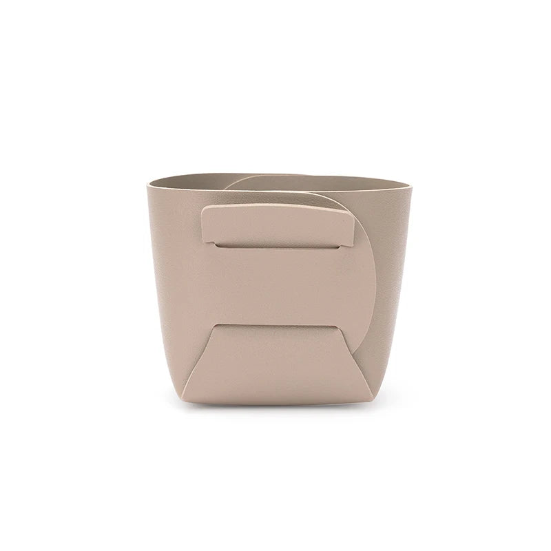 Makeup Brush Storage Box PU Bucket Leather Ins Wind Dresser Desktop Dust-Proof L
