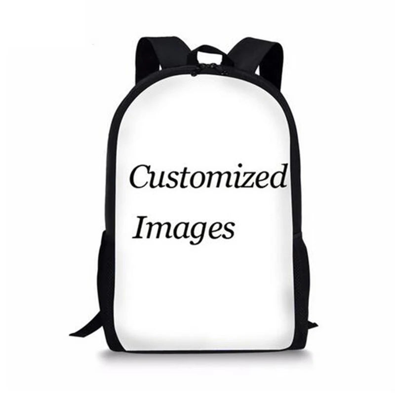 Rock and Roll Music Printing School Backpack for Boys Girls