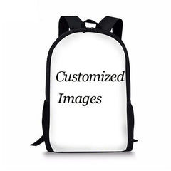 Rock and Roll Music Printing School Backpack for Boys Girls